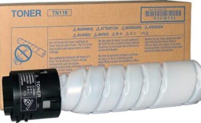 Toner Original Revalorisé Konica Minolta TN-118 Black Pour BIZHUB 195 215 226 12000 pages