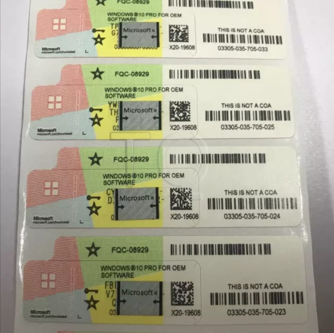 Microsoft Windows 10 Pro licence(s)